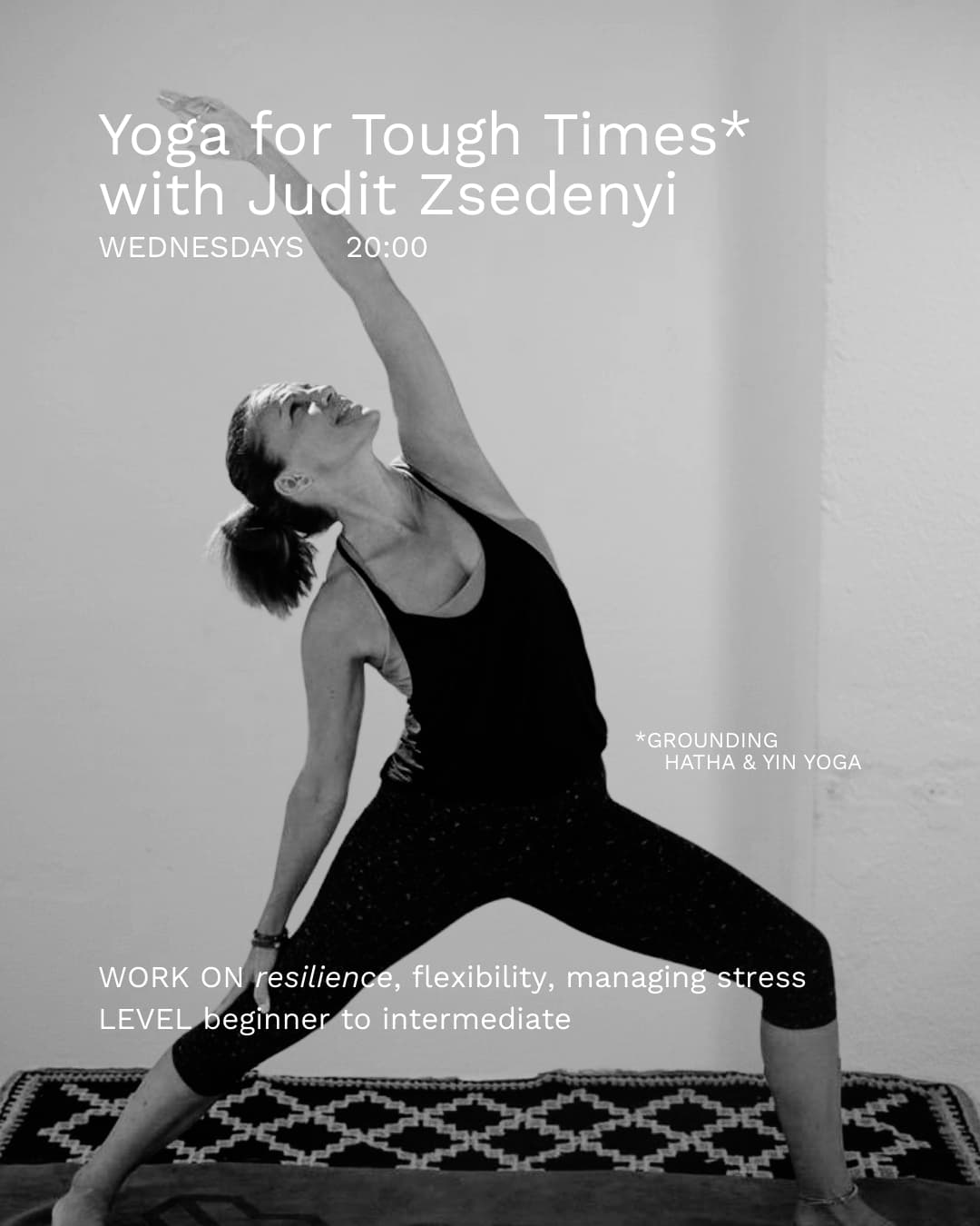 Yoga for Tough Times with Judit @yoga_in_sidibousaid - Sociale Sidi Bou Said 