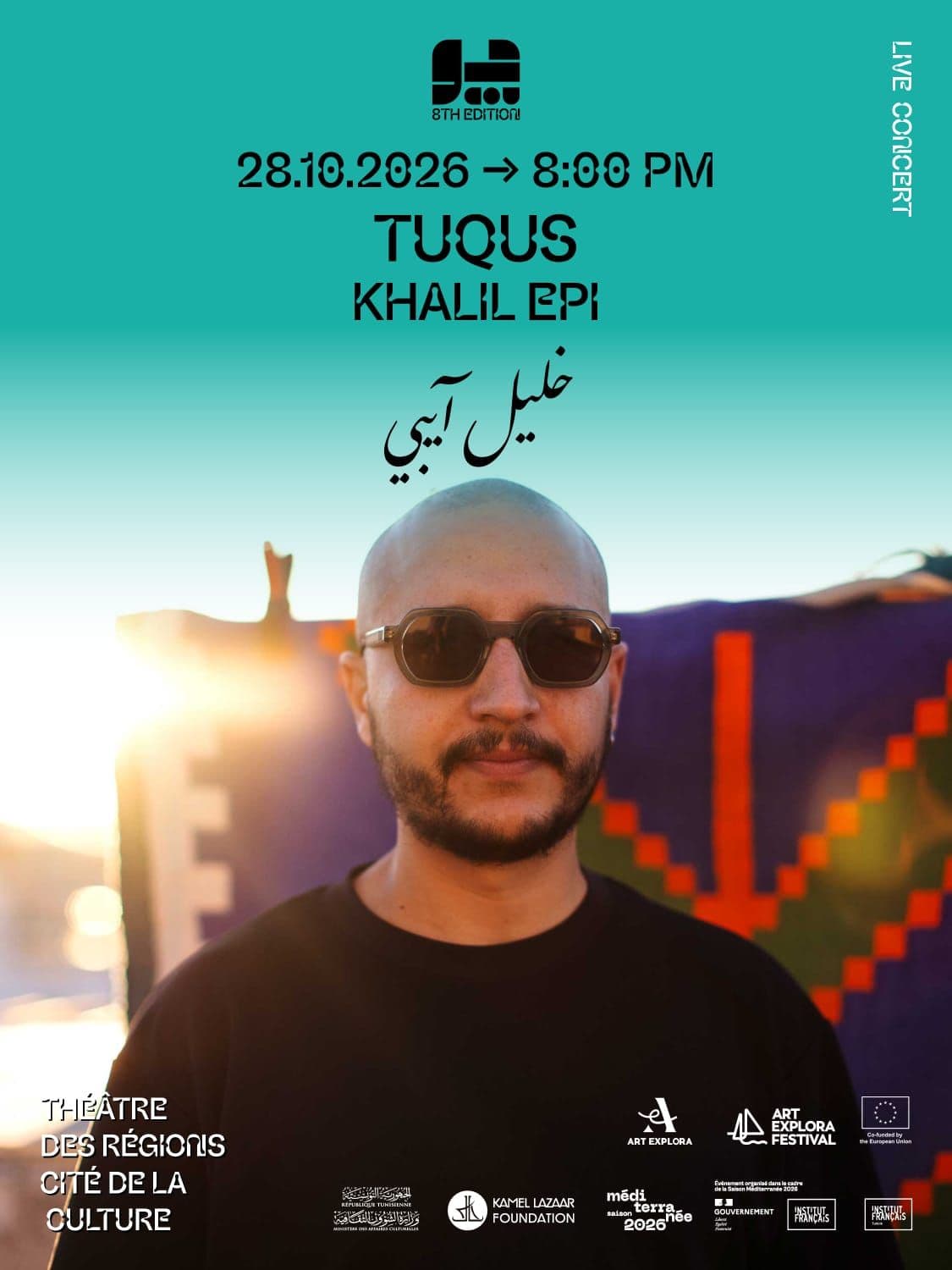 Tuqus - Khalil Epi - Cité de la Culture - Théâtre des régions