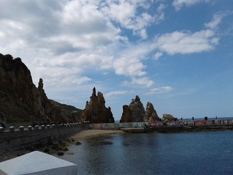 The Needles on the Tabarka shore